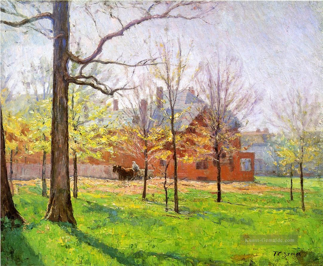 Talbott Platz Impressionist Indiana Landschaften Theodore Clement Steele Ölgemälde